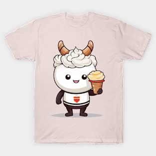 kawaii ice cream cone junk food T-Shirt cute  funny T-Shirt